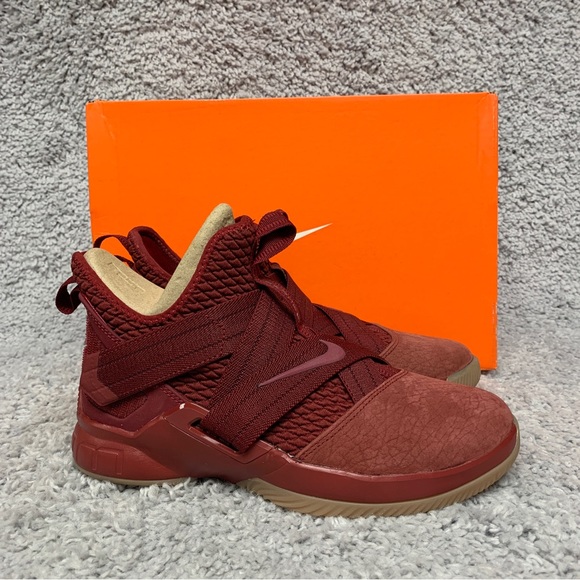 Nike Other - NEW Nike LeBron Soldier XII SFG GS Maroon Shoes Sneakers Basketball Size 5.5 Y